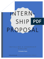 Internship Proposal