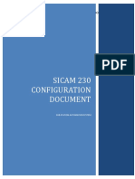 SICAM 230 Configuration