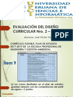 EVALUACIÓN DEL DISEÑO CURRICULAR Nro 2 item 9 al 11.pptx