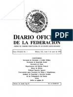 Diario Ofi Cial: de La Federacion