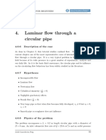 Laminar Flow Through A Circular Pipe: 4.0.6 Description of The Case