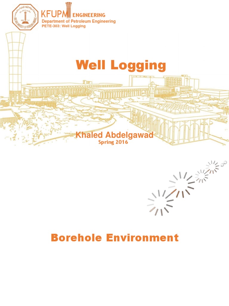 Borehole Environment in Well Logging | PDF | Porosity | Permeability ...
