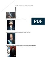 Presidentes de Ggautemala de 1993 Al 2024