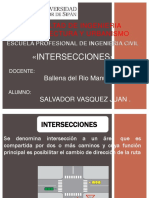 Intersecciones Caminos