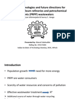 Current Technologies and Future Directions For Treating Petroleum Refineries and Petrochemical Plants (PRPP) Wastewaters