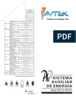 Avtek PHP 1250 Espanol V 1 1 PDF