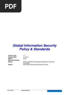Security Policy