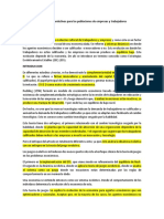 Los Procesos Evolutivos para Las Poblaciones de Empresas y Trabajadores