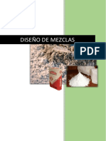 Diseño de Mezclas