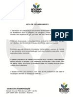 Governo de Roraima - Incêndio Empresa Oxigênio