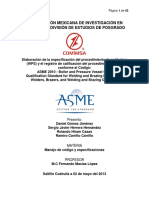 Elaboración de la especificación del procedimiento de soldadura WPS y el registro de calificacion PQR segun ASME ..pdf · versión 1.pdf