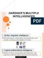 Multiple Intelligences