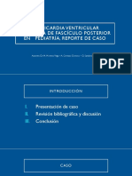 Taquicardia Ventrículo Izquierdo, Fasciculo Posterior. Reporte de Caso. Presentación Jornada Limarí 2019