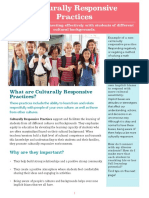 Culturally Responsive Practice Tip Sheet Final