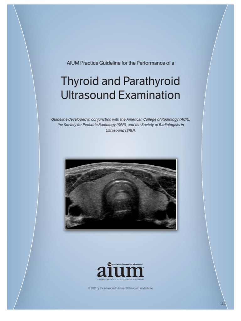 Ultrasound Tiroides | PDF | Medical Ultrasound | Thyroid