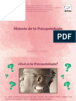 Historia de La Psicopatologia