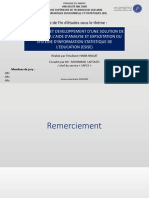 CONCEPTION ET DEVELOPPEMENT D'UNE SOLUTION DE REPORTING A L'AIDE D'ANALYSE ET EXPLOITATION DU SYSTEME D'INFORMATION STATISTIQUE DE L’EDUCATION (ESISE)