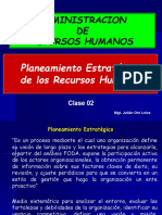 CLASE 2 Planeamiento Estrategico de RRHH