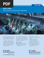 Electronic Governor System: Main Benefits