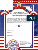 Legally Binding US Document Under CFR Parts 5 and 1