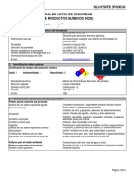 MSDS Diluyente Epoxico