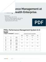 Performance Management Systems at Vitality Health Enterprise