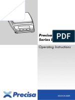 Precisa Balances Series BJ: Operating Instructions