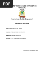 Administracion Del Tiempo