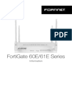Information FG-60E Series PDF