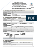 Registro para Proyectos de Investigacion