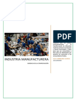 INDUSTRIA MANUFACTURERA