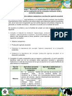 Evidencia Cuadro Comparativo Identificar Conceptos Saberes Campesinos Produccion Agricola Ancestral