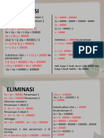 Metode Eliminasi dan Substitusi untuk Menyelesaikan Persamaan Linier Dua Variabel