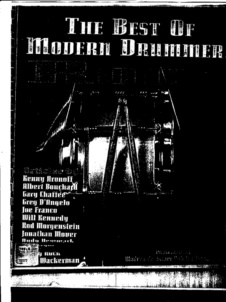 (Drum Book) The Best of Modern Drummer Rock PDF