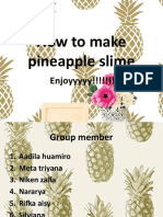 How To Make Pineapple Slime