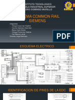 Sistema Common Rail Siemens: Identificación de pines EDC
