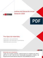 Dei Criterios Distribución de Me Dei - Dotación 2020