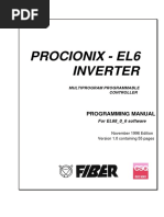 Procionix - El6 Inverter: Programming Manual