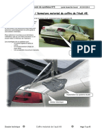 Système D Ouverture - Fermeture Motorisé Du Coffre de L Audi A8 PDF