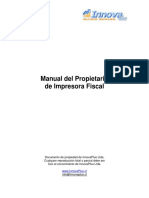 Manual Impresora Fiscal