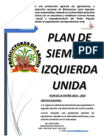 Plan de Siembra Izquierda Unida Ac