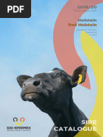 Sire Catalogue 2019-20 - Holstein Red Holstein GGI-SPERMEX GMBH