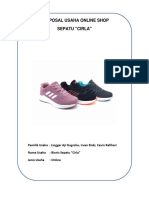 Linggar - Proposal Usaha Online Shop Sepatu - Linggar Nugroho