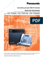 Panasonic KX-TDA30 - 100 - 200 - Guia de Funciones