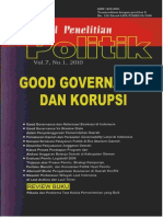 P2P-LIPI Jurnal Penelitian Politik
