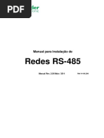 Manual Para Instalação de RS485 Rev0