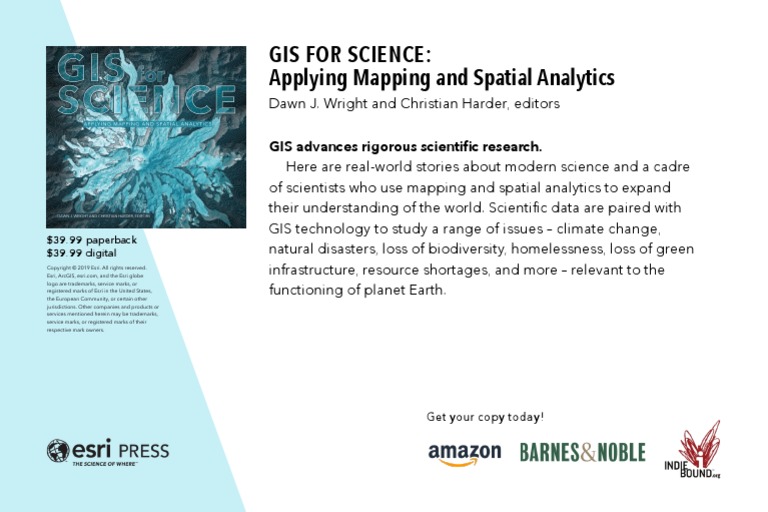 Gis For Science: Applying Mapping and Spatial Analytics: GIS Advances ...