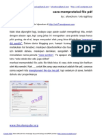 Ahoxchunx Memproteksi File PDF