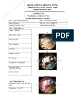 Laboratorium Geologi Optik: Laporan Resmi Praktikum Mineral Optik Acara: Feldspar Dan Kuarsa