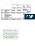 Rubrica Evaluacion Ficha Clinica - Quiz ST